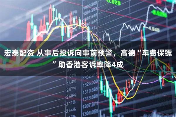 宏泰配资 从事后投诉向事前预警,高德“车费保镖”助香港客诉率降4成